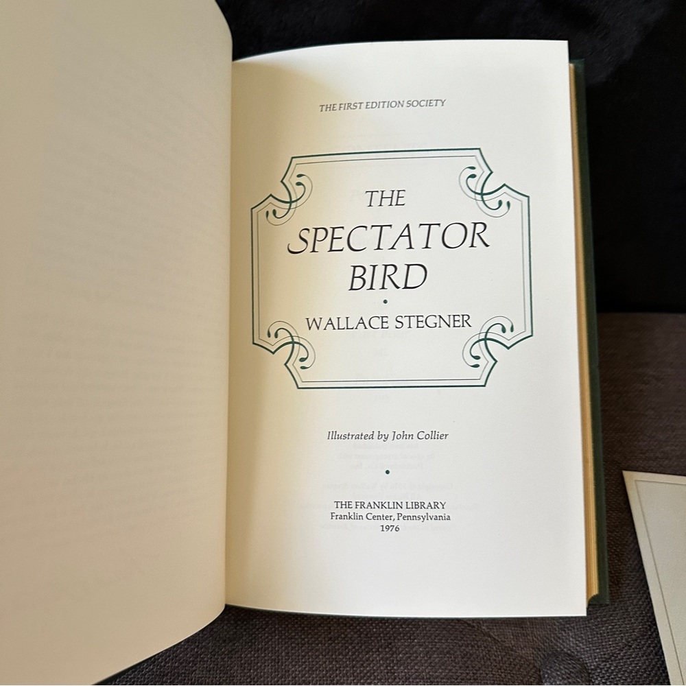 The Spectator Bird | Limited First Edition - Picture 7 of 14